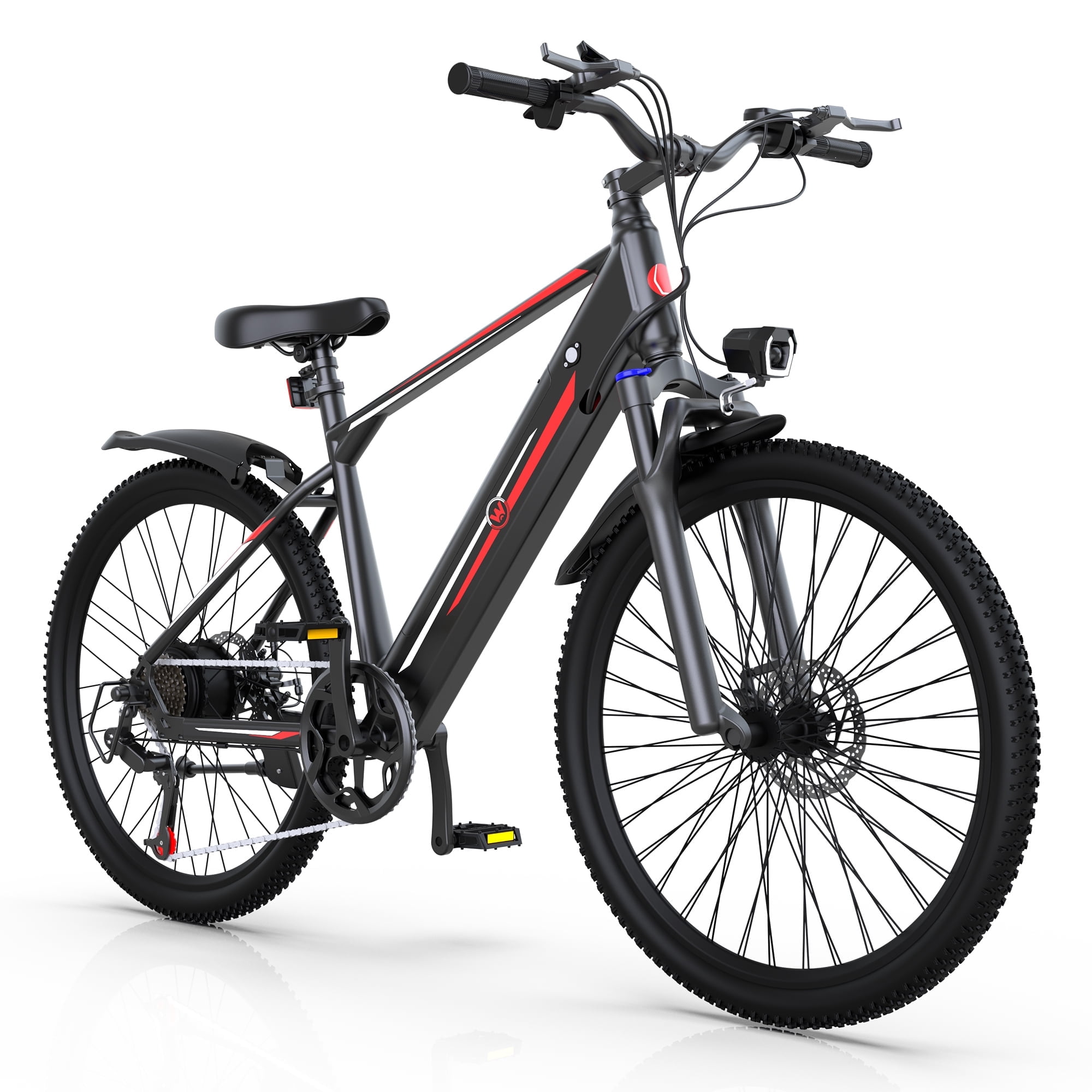 Hiland 700C Electric Bike for Adults, 250W Commuter Ebike with 36V