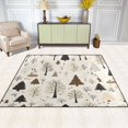 thumbnail image 2 of Yayeee Area Rugs for Living Room 6.7'x4.8' Non Slip Washable Bedroom Floor Carpet, Winter Forest, 2 of 5