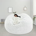 thumbnail image 5 of PPgejGEK 1pc Chair Cover Large Circular SoftFluffy Comfortable Velvet Sofa Cover for Living Room Bedroom Office Home Decoration ONLYCover NO FILLER 180cmx90cm up to 65% off, 5 of 5