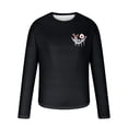 thumbnail image 4 of Mens Graphic Tees T Shirts Big and Tall S-6X Plus Size Long Sleeve Crew Neck T-Shirts Casual Slim Funny Printed Basic Comfort Pullover Tops, 4 of 4