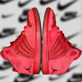 thumbnail image 4 of Ni - ke Men’s Ni - ke AIR JORDAN 1 Flight 4 Premium Red Suede Mid Top Sneakers | US 11 |GUC, 4 of 5