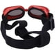 thumbnail image 3 of Gafas de sol para perros y gatos al aire libre, anti-UV, impermeables, a prueba de viento, antivaho, para mascotas pequeñas, negras, 3 of 5