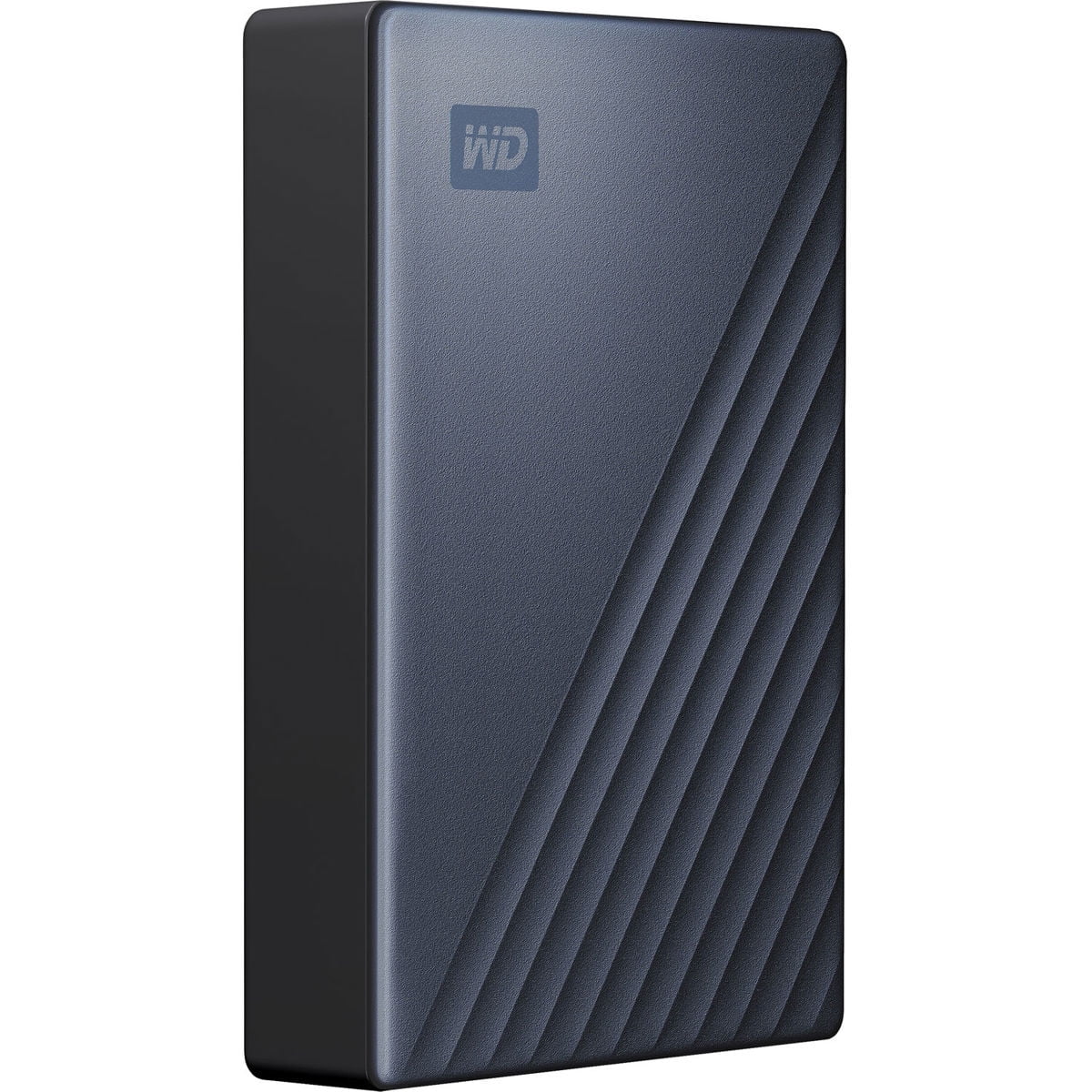 WD My Passport Ultra WDBFTM0040BBL 4 TB Portable Hard Drive - External - Blue - USB 3.0 - 256-bit Encryption Standard - 3 Year Warranty
