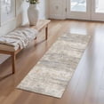 thumbnail image 4 of Washable Kitchen Runner Rug 2x5 ft, Modern Abstract Textured Kitchen Runner Rug, Non Slip Soft Low Profile Rug with PVC Backing for Kitchen Sink, Hallway & Laundry Room, 4 of 6