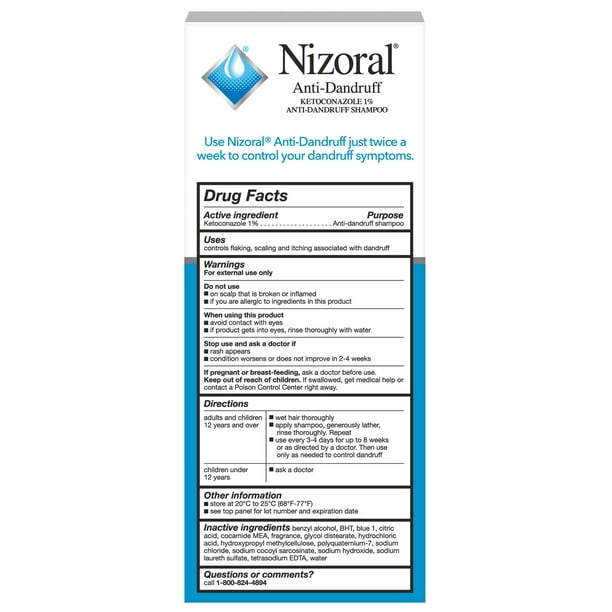 Nizoral Anti-Dandruff Treatment Shampoo, Controls Scalp Nizoral Anti-Dandruff Treatment Shampoo, Controls Scalp