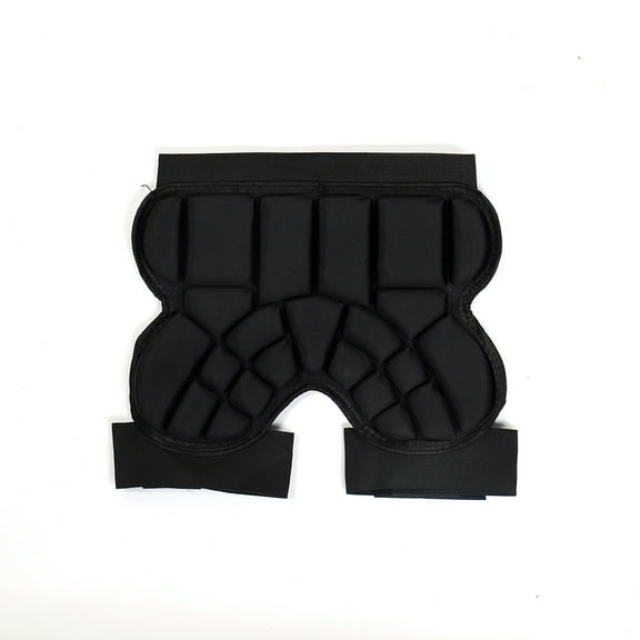 Yuarrent Almohadilla para glúteos y cadera Pantalones cortos protectores Resistencia al impacto Equipo deportivo Herramientas de protección de esquí patinar Negro Yuarrent OD022047-02