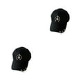 thumbnail image 2 of mmirethe Classic Baseball Hat With Ring Decor Adding Touch Of Style To Outfits Casual Semi-ring Black 2Set, 2 of 6