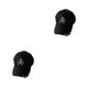 thumbnail image 2 of Gorra de béisbol Qarigey transpirable absorbente de sudor 2Conjunto Semianillo Negro, 2 of 6