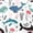 Colorful 5, variant on meiyoeat Whale Jellyfish Ocean Pattern 7 Pieces Full Size Bedding Sets,Sea Animal Print Full Size Bed in a Bag For Girl,Reversible