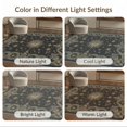 thumbnail image 7 of ODIKA 8'x10' Washable Area Rug Snake Vintage Celestial Design With Gothic Star Border And Serpent Coils for Dining Room, Large Office, Lounge, Non-Slip Chair-Friendly Mat, 7 of 7