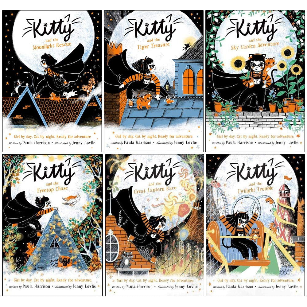 Kitty's Superhero Adventures by Paula Harrison 6 Books Collection - Ages 5+ - Paperback