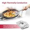 thumbnail image 3 of DISEN 40pcs Aluminum Foil Square Stove Burner Covers, Disposable Gas Range Top Protectors Bib Liners Drip Pans, 8.6" x 8.6", 3 of 9