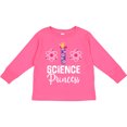 thumbnail image 3 of Inktastic Scientist Girls Science Princess Girls Long Sleeve Toddler T-Shirt, 3 of 5