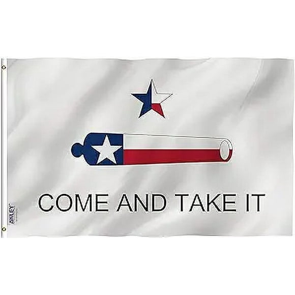 Anley 3x5 Foot Texas Come And Take It Flag - Gonzales Historical Flags Polyestert