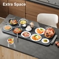 thumbnail image 3 of Kasefazem Warming Mat For Food XXL 500W Food Warming Mat 36"X16" Waterproof Graphene Warming Trays For Buffets Party Food Warmers For Parties Buffet, 3 of 6