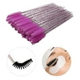 thumbnail image 4 of 50Pcs Disposable Wands Eyelash Brushes Makeup Eyelash Extension Purple, 4 of 9