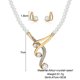 thumbnail image 5 of Fiudx Collar de Estrella Bicolor, Elegante Colgante de Aleación, Accesorio de Moda para Mujer, Ideal para Fiestas, Citas y Banquetes, Irregular Llamativo, Cadena Ajustable 43 Cm., 5 of 5