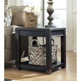 thumbnail image 1 of Ashley Furniture Gavelston Square End Table in Black, 1 of 2