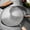 SL1, variant on Stainless Steel Splatter Screen for Frying Pan, Grease Splatter Guard with Wooden Handle, Fine Mesh Oil Splash Screen for Kitchen Cooking, Baking & Frying