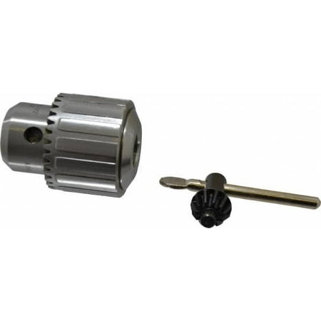 

Accupro JT6 1/32 to 1/2 Capacity Tapered Mount Drill Chuck Keyed 2.087 Sleeve Diam 2.717 Open Length