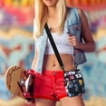 thumbnail image 6 of HAWEE Multifunction Phone Bag One Shoulder Phone Waist Bag Diagonal Cross Bag Smart Phone Case Outdoor Bag Triple Zip Hipster, 6 of 6