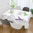 thumbnail image 2 of Yayeee Tablecloths 60" x 90" Rectangle Wrinkle Resistant Party Table Cover, Purple Birds, 2 of 8