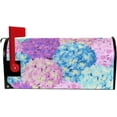 thumbnail image 2 of Hydrangea Flower Magnetic Mailbox Cover Oversized for Garden Yard Outdoor Decorations-25.5" x20.8, 2 of 5