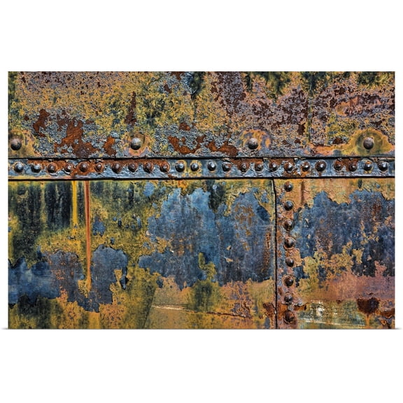 Great BIG Canvas | Rolled Kathy Mahan Poster Print entitled Sculptural Metal X