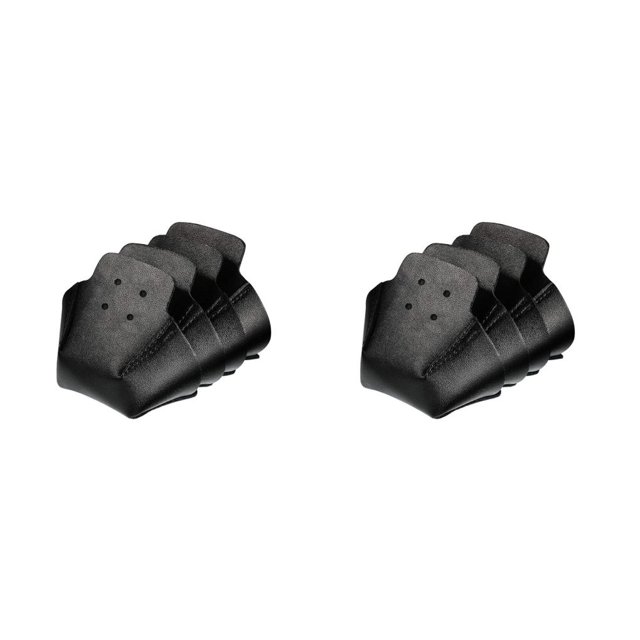 Eigraketly Pack de 4 protectores de patines para los dedos de los pies, protectores de patinaje para deportes al aire libre, color negro Negro 2piezas