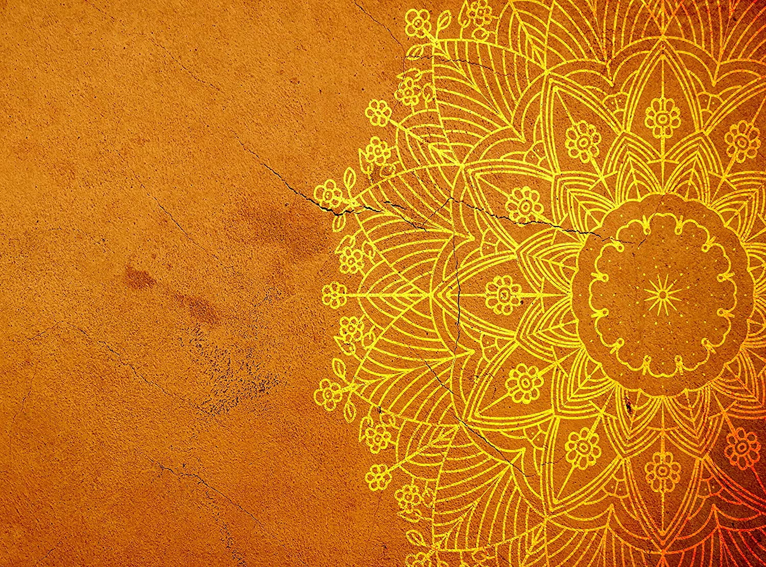 Mandala Shape CANVAS OR PRINT WALL ART