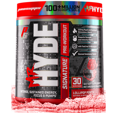 Pro Supps Mr Hyde Signature Series Pre Workout Powder Lollipop Punch 30 Servings Pro Supps Mr Hyde Signature Series Pre Workout Powder Lollipop Punch 30 Servings