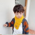 thumbnail image 2 of TELOLY Scarf,Soft Knitted Material Winter Scarf,Thickened Warm Design Scarf For Women,Yellow, 2 of 2