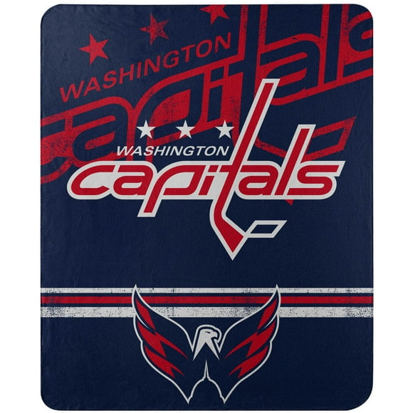 Washington Capitals The Northwest Company 50'' x 60'' Fade Away Fleece Throw Blanket