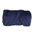thumbnail image 4 of Youkk Chunky Yarn Knitting Arm Knit Soft Yarn 250G for DIY Rug Making Sweaters Deep Blue, 4 of 9