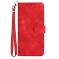 thumbnail image 3 of Feishell for Samsung Galaxy A14 5G Phone Case with Wrist Strap,Premium PU Leather Magnetic Clasp Flip Kickstand Credit Card Slots Holder Wallet Shockproof Protection Slim Phone Case,Red, 3 of 11