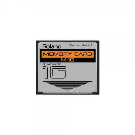 Digital Camera 1gb Card - 1GB Roland M-1G CompactFlash CF Memory Card for MC-808, SP-404, SP-555, V-Synth, Fantom and more