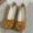 Brown, variant on Womens Pointed Toe Ballet Flats with Cute Bowknot Elegant Slip-ons Soft Support Daily Walking Shoes, Light Blue Size 8.5