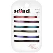 Conair Scunci Metal Ombre Stay Tight Barrettes, 6 Pack