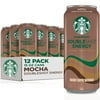 Starbucks Doubleshot Energy Mocha Coffee Energy Drink, 15 oz, 12 Count Cans