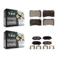 thumbnail image 1 of TEC Front Rear Ceramic Brake Pads Kit for Car Cadillac ATS CTS KTC-100637, 1 of 10
