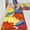 Colorful, variant on Kitchen Mats for Floor 2PCS Cushioned Anti Fatigue Kitchen Mats Waterproof Non Slip Kitchen Mat Rug Set Comfort Foam Standing Mat for Sink, Laundry, Office,17.3" x 29" + 17.3" x 47", Colorful