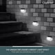 thumbnail image 4 of 4pcs Solar Fence Lights | Decorative Garden Light | Outdoor Wall Light Led, Wireless, | Perfect for Step Yard Patio, Stairs, 4 of 5