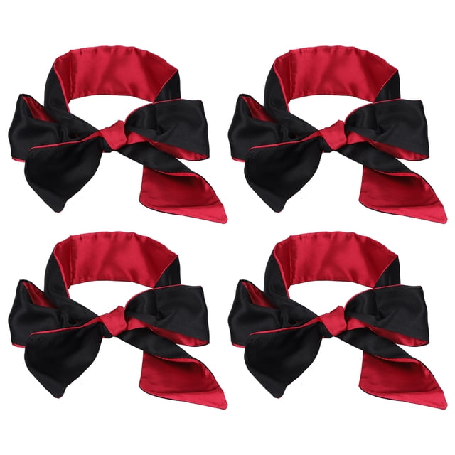 Corbata para cubrir los ojos Jadeshay, 4 piezas de Tela de seda, diseño exquisito