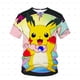 thumbnail image 2 of 2022 año Anime chico Camiseta de manga corta niño niña pokemon verano 3D estampado moda casual camiseta de poliéster de alta calidad camiseta 110 heqiyong CONDUJO, 2 of 2