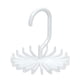 thumbnail image 1 of Organizador multifunción antideslizante giratorio de 360 ​​grados para colgar corbatas y bufandas (blanco), 1 of 5