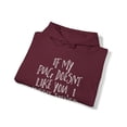 thumbnail image 4 of Pug Hoodie, Gifts, Hooded Sweatshirt, 4 of 4