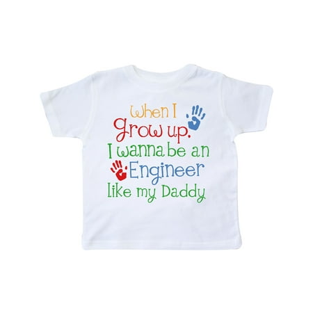 

Inktastic Engineer like Daddy Gift Toddler Boy or Toddler Girl T-Shirt