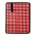 thumbnail image 4 of Colchoneta plegable para asiento de espuma portátil Impermeable para picnic playa senderismo Cuadrícula roja Sunnimix, 4 of 7