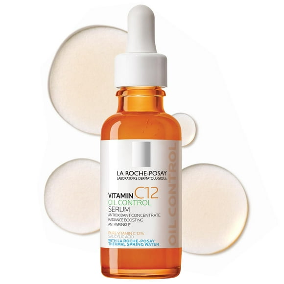 Sérum La Roche-Posay Pure con 12% de vitamina C para controlar el aceite, 30 ml