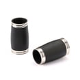thumbnail image 2 of Tube de Réglage de Clarinette Professionnel Accessoires de Clarinettes Deux Sections Pièce d'Instrument à Vent Plat Pièces de Rechange Raccord de Jeu 54mm, 2 of 8